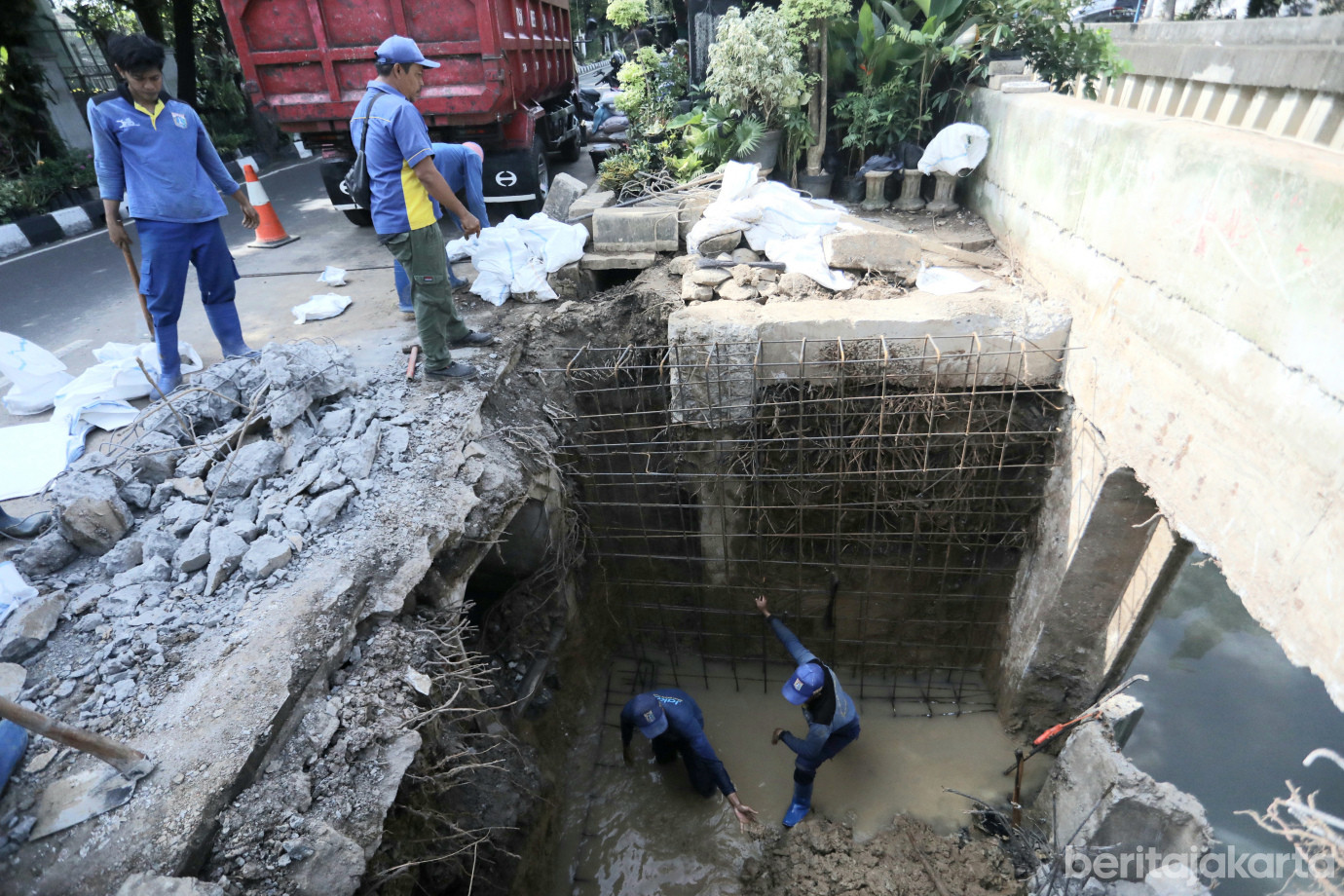 1 Sudin SDA Jakarta Pusat Bangun Kolakan Baru di Jalan Cempaka Putih Barat_1.jpg