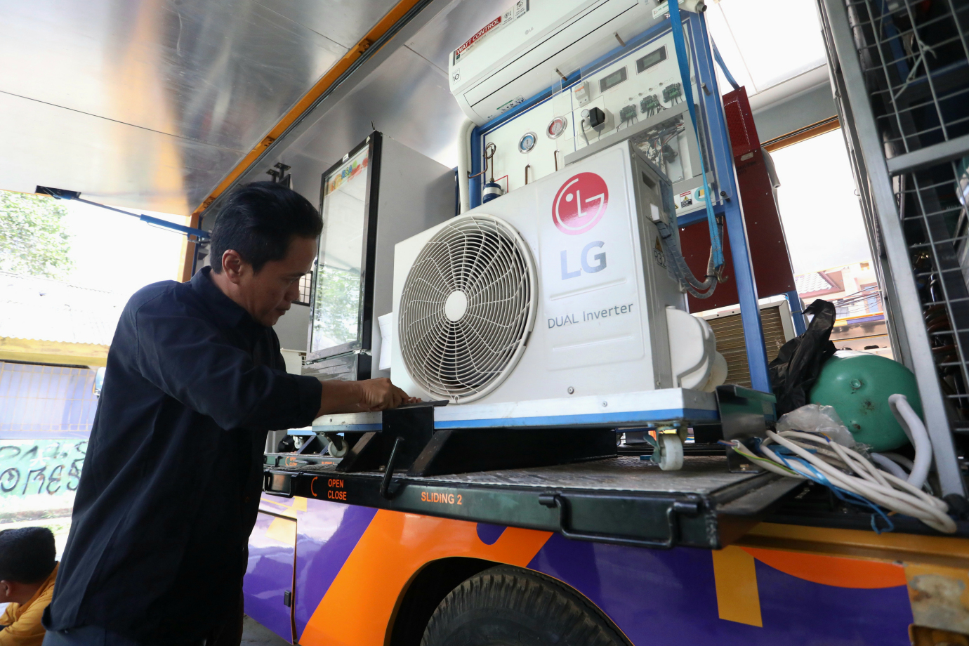 1 10 Warga Kelurahan Pisangan Baru Timur Ikuti MTU Teknik AC_1.jpg