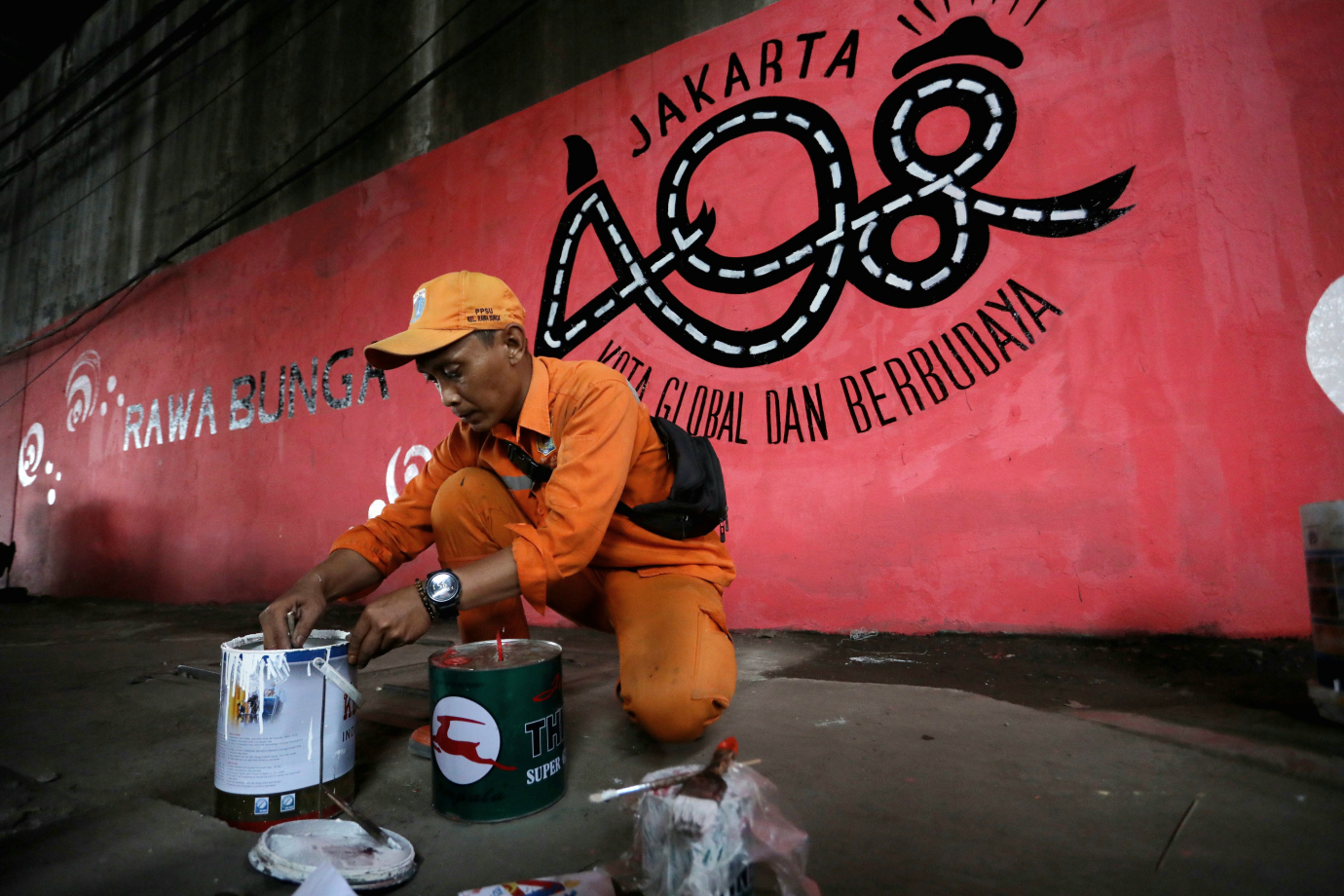 2 Mural Jakarta ke 498 Percantik Kolong Fly Over Jatinegara_2.jpg