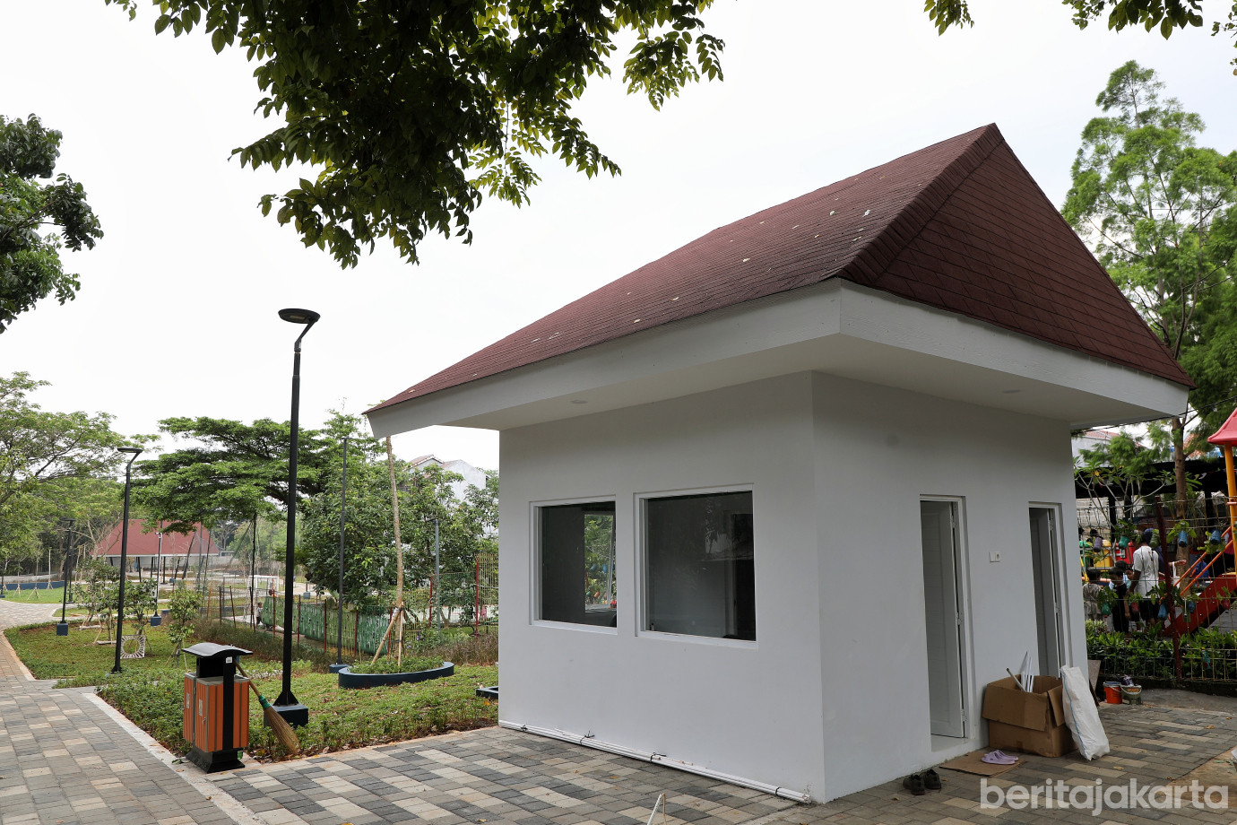 2.RTH Kampung Kalibata Rampung Dikerjakan.jpg