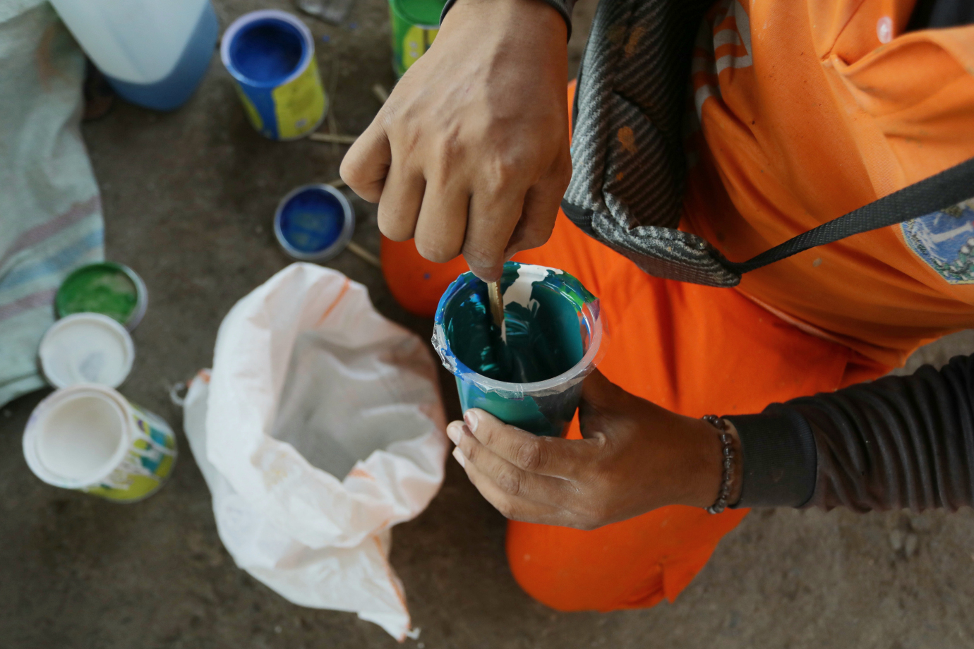1 PPSU Pondok Kopi Percantik Pot Tanaman di Kolong Fly Over Klender Baru Dengan Mural_2.jpg