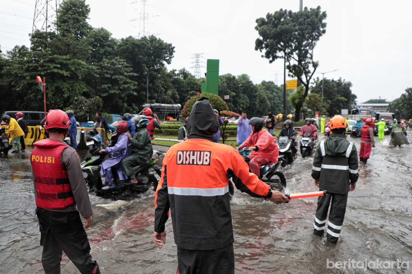 4.Contra Flow di Jalan DI Panjaitan.jpg