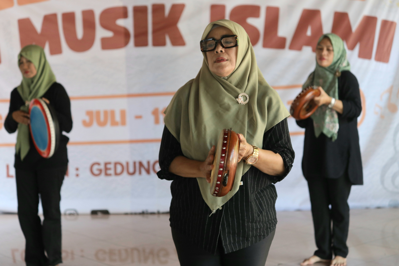 4 30 Peserta Ikuti Pelatihan Seni Musik Islami_4.jpg