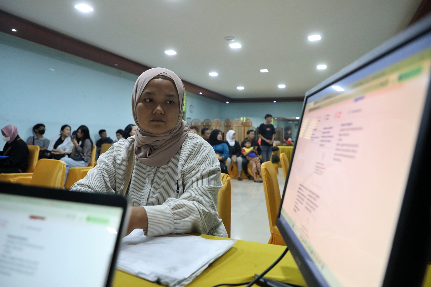 6.Posko SPMB di SMAN 70 Berjalan Optimal.jpg
