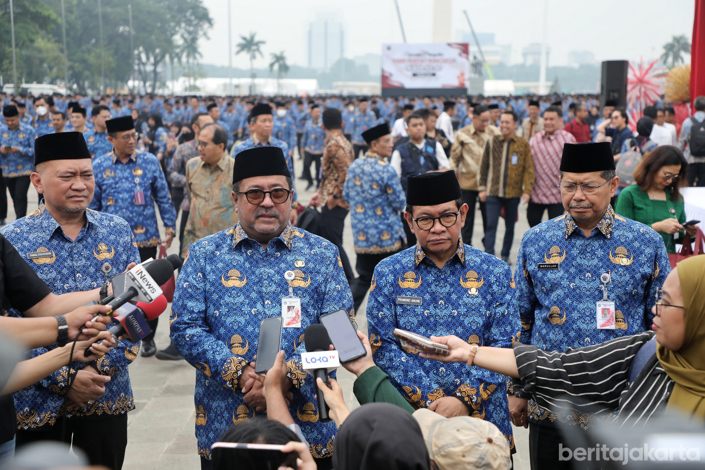 7.Rano Karno Jadi Inspektur Upacara Pada Peringatan Hari Rapat Raksasa IKADA ke-80 tahun 2025.jpg