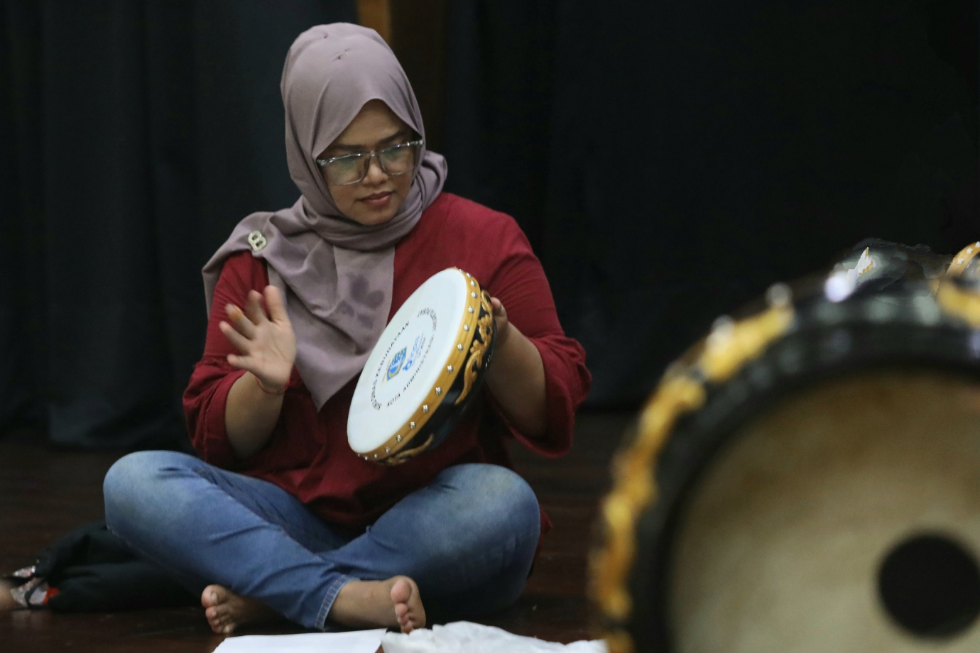 3 Sudin Kebudayaan Jakpus Gelar Pelatihan Seni Musik Nuansa Islami_3.jpg
