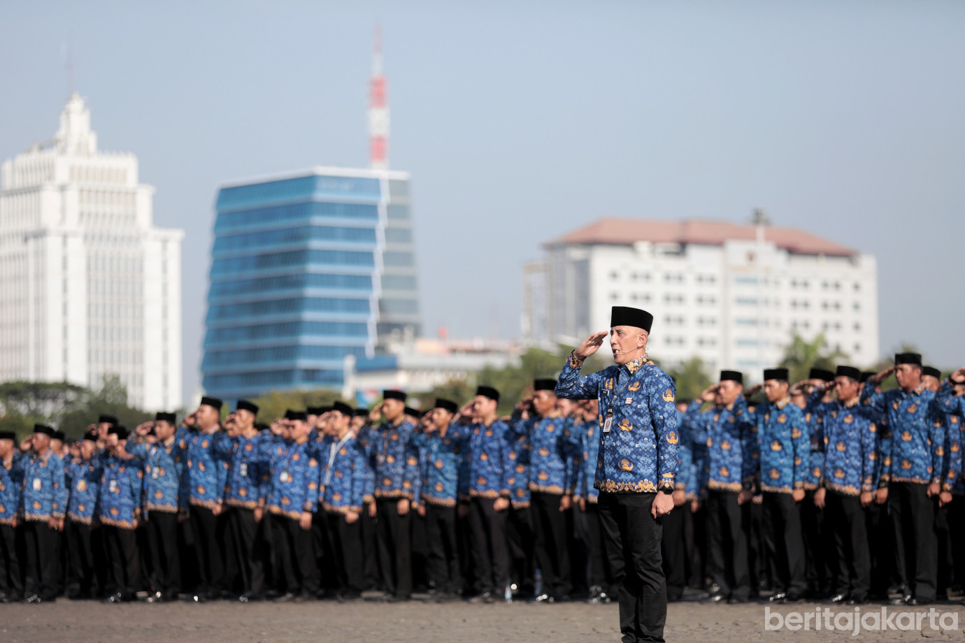 1.Upacara HUT Ke-54 KORPRI.jpg