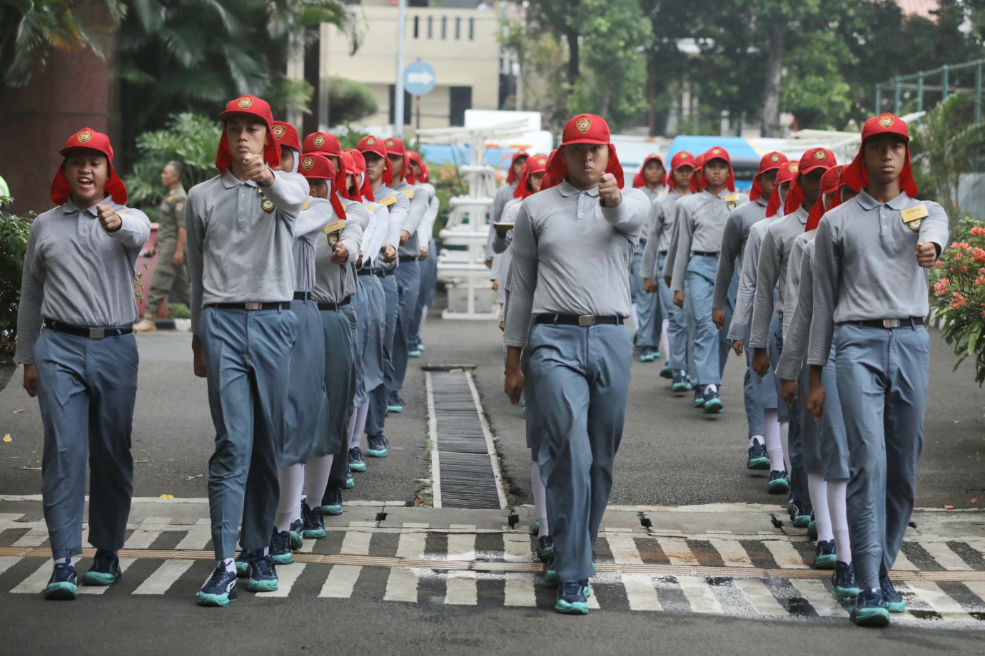 1 44 Calon Paskibraka Jakarta Pusat Jalani Pelatihan Intensif_1.jpg