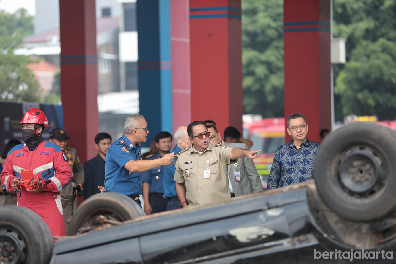 8.Wagub Buka Pameran dan Sarasehan Kepentingan Keselamatan Kebakaran Baterai.jpg