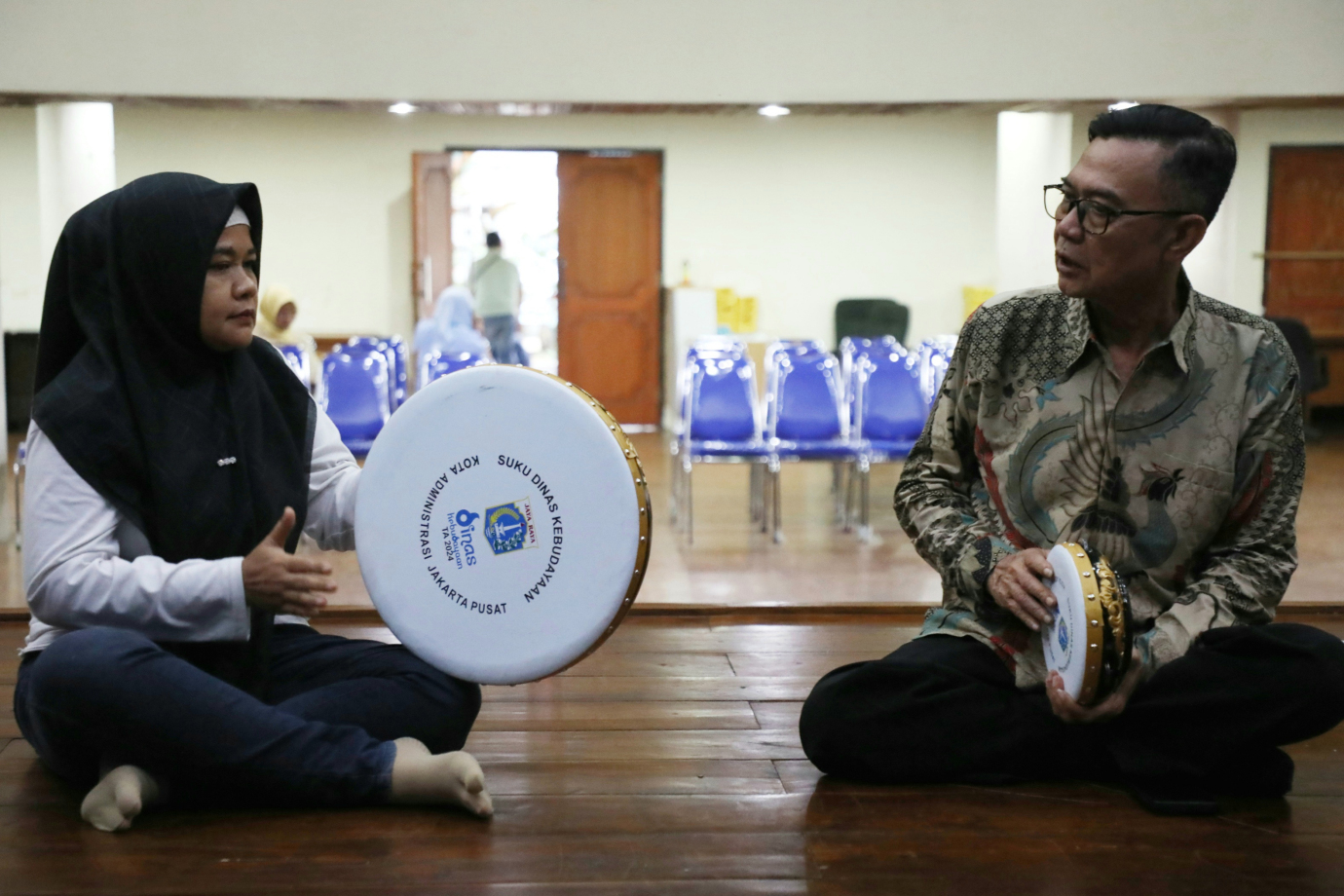 5 Sudin Kebudayaan Jakpus Gelar Pelatihan Seni Musik Nuansa Islami_5.jpg