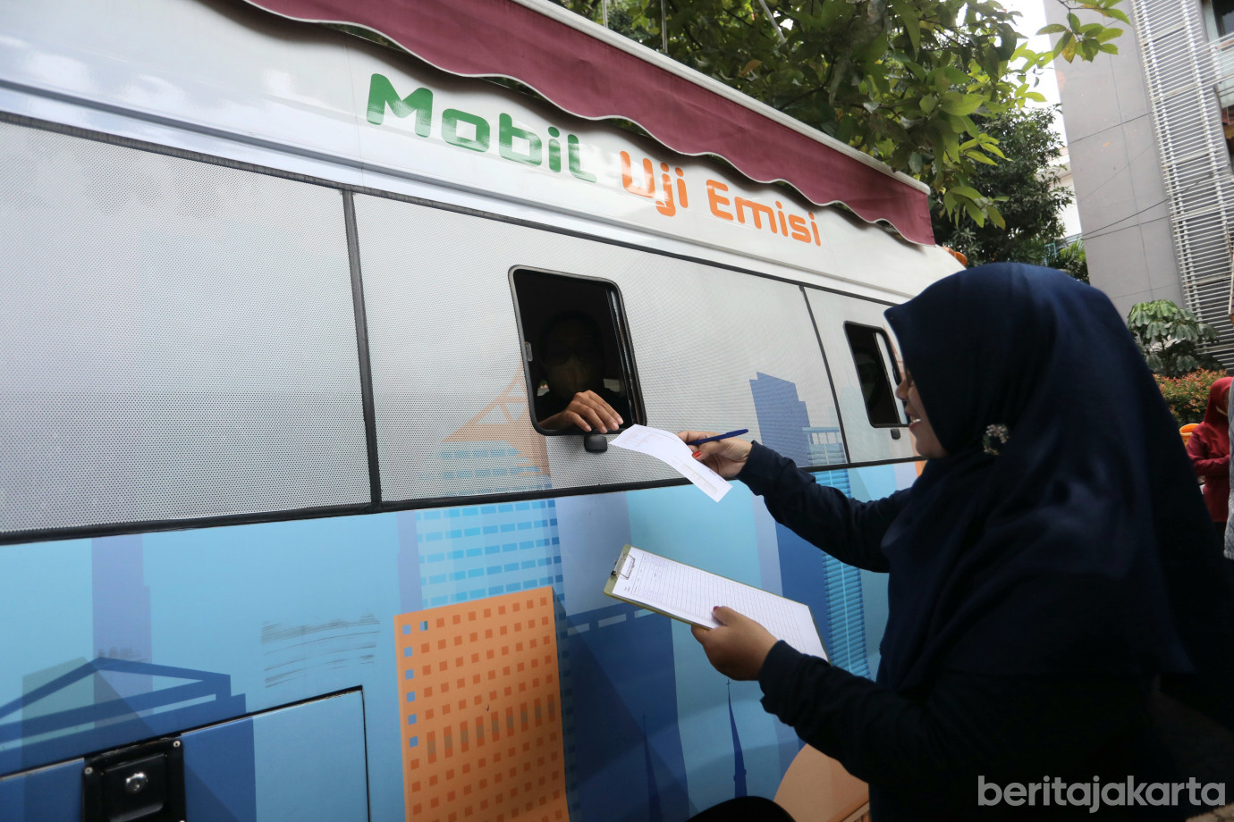 5 Sudin LH Jaksel Gelar Uji Emisi Gratis di Tebet_5.jpg
