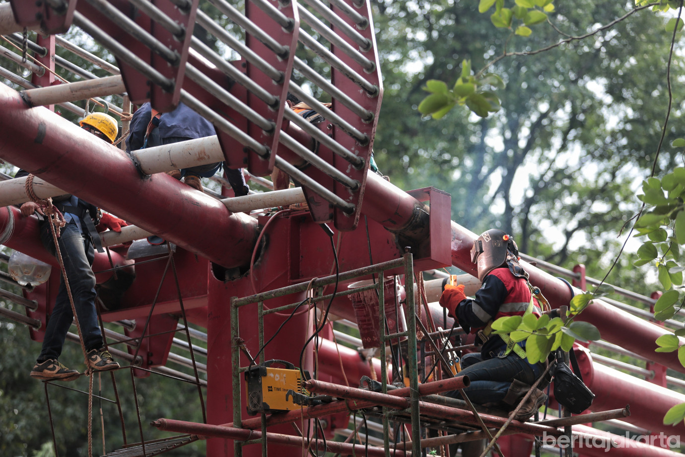 3.Progres Pembangunan Taman Bendera Pusaka.jpg