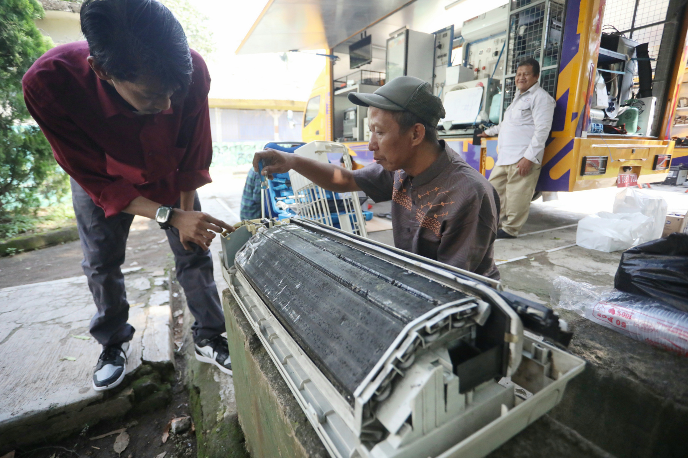 3 10 Warga Kelurahan Pisangan Baru Timur Ikuti MTU Teknik AC_3.jpg