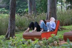 Asyiknya Ngabuburit di Taman 