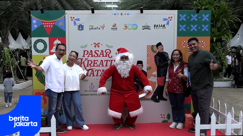Pasar Kreatif Natal 2025 Hadirkan Berbagai Aktivitas Menarik
