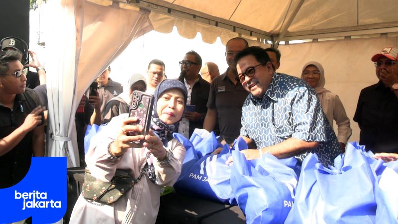  2.000 Paket Sembako Digratiskan di Bazar Hemat PAM