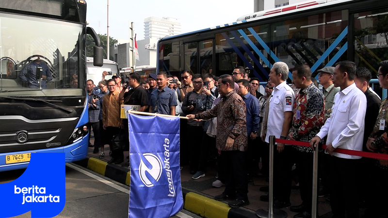 Pramono Resmikan Transjabodetabek Bogor-Blok M