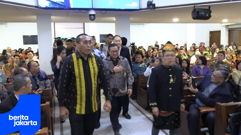  Pramono Hadiri Perayaan HUT ke-75 PGI 