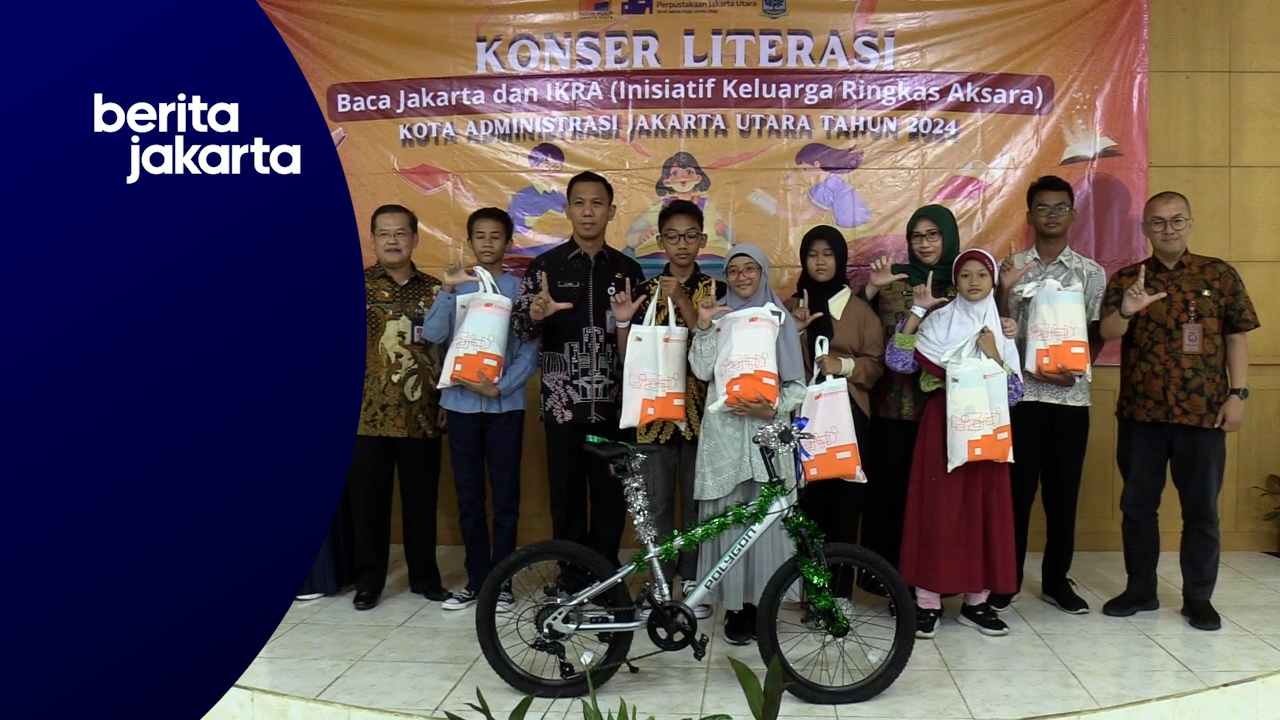 Sudin Pusip Jakut Gelar Konser Literasi Semester 2024