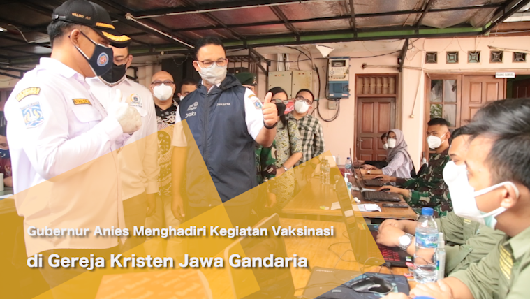 3107 DONI GUB TINJAU VAKSIN DI GEREJA KRISTEN JAWA GANDARIA.mp4