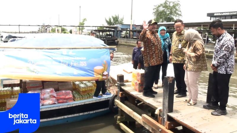  Wagub Tinjau Pasokan Pangan ke Kepulauan Seribu