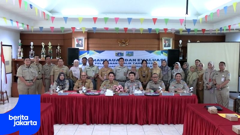 Tingkatkan Layanan, Pemkot Jakpus Gelar Monev di Kelurahan Mangga Dua Selatan