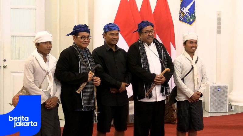 Bertemu Suku Baduy, Pemerintah Jakarta Diminta Jaga Kelestarian Alam