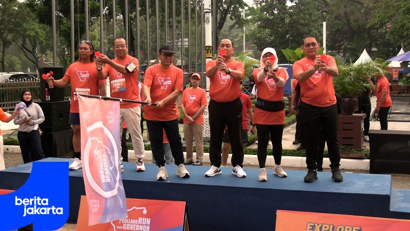 PAM JAYA JEKATE Running Series Buka Akses Ruang Olahraga