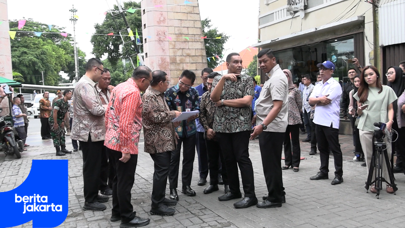 Tingkatkan Kenyamanan dan Aksesibilitas, Kawasan Pasar Baru Bakal Direvitalisasi 
