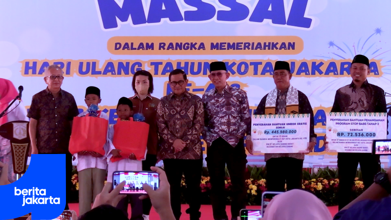 Pramono Apresiasi Bakti Sosial RW 07 Kelapa Gading Barat