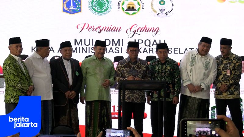 Resmikan Gedung MUI, Pramono Ajak Tokoh Agama Perkuat Sinergi