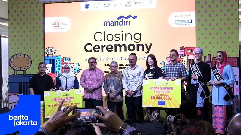 Nilai Transaksi Jakarta Great Sale Capai 16 Triliun