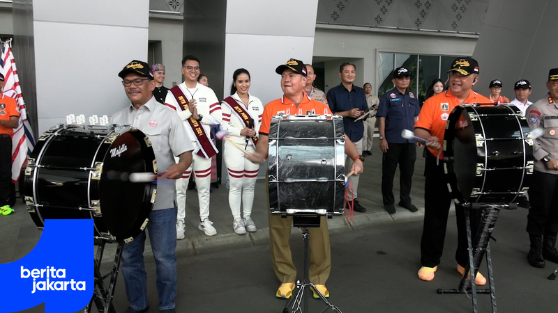 4.000 Peserta Ikuti Kejurda Drum Band DKI Jakarta 2025 