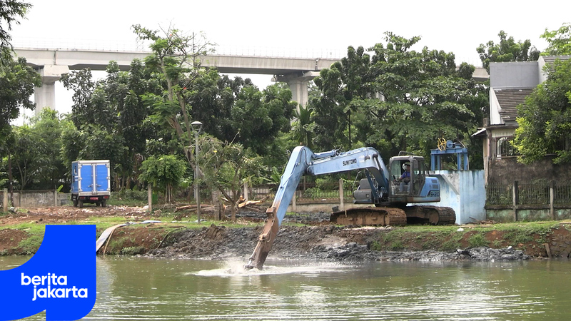 SDA Cipayung Bangun Saluran dan Turap Baru di Taman Bluntas