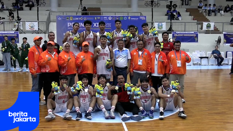 Tim Basket Putra DKI Raih Kemenangan di Final POMNas