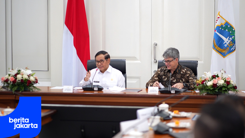 Terima Delegasi Bisnis AS, Pramono Bahas Penguatan Investasi