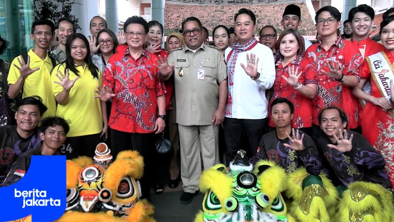 Rano Pastikan Kesiapan dan Kemeriahan Imlek di Jakarta