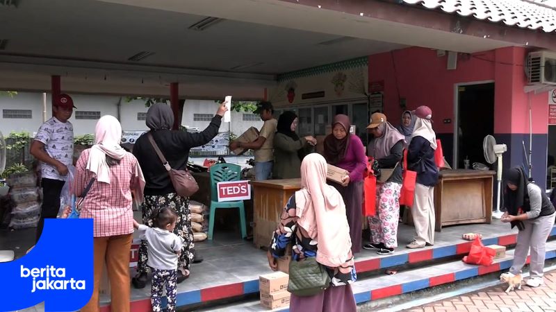 650 Warga Penggilingan Manfaatkan Bantuan Pangan Bersubsidi