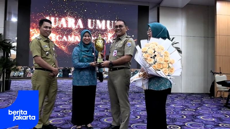 Kecamatan Senen Raih Juara Lomba PKK & Gebyar RPTRA Jakarta Pusat 