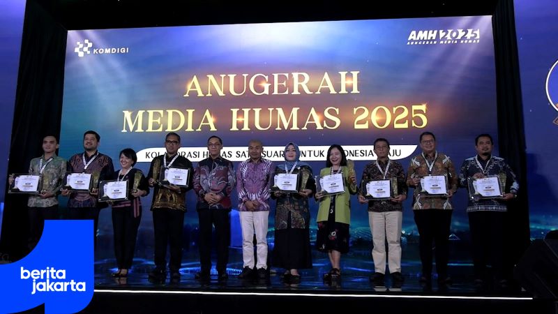 Jakarta Sabet Gelar Kampanye Komunikasi Terbaik AMH 2025