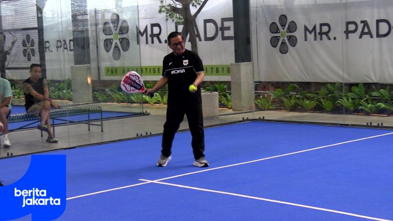 Buka Turnamen Padel, Pramono Kuatkan Jakarta Jadi Sport Tourism 