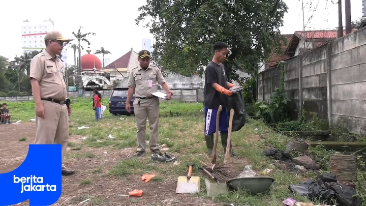 127 Calon Petugas PPSU Mampang Prapatan Ikut Seleksi Praktik Lapangan