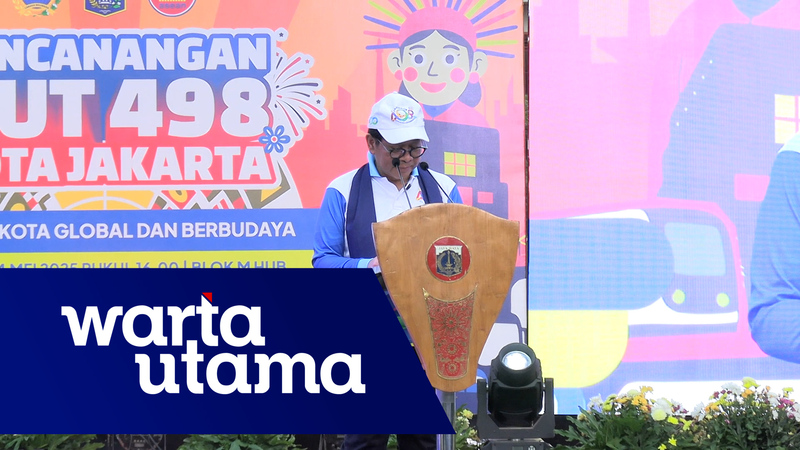 Kemeriahan Pencanangan HUT Ke 498 Kota Jakarta