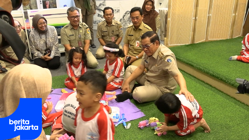 Pramono Apresiasi Kelengkapan Fasilitas Daycare Balai Kota