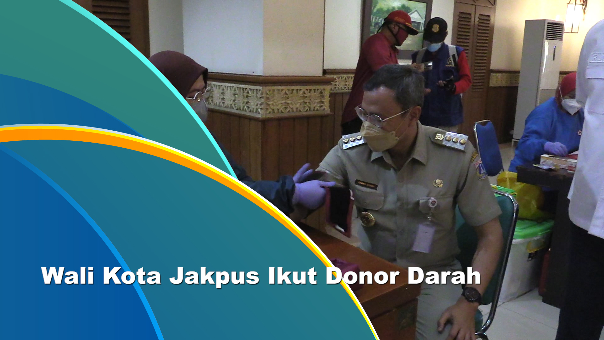 Walkot JP Ikuti Donor Darah.mp4