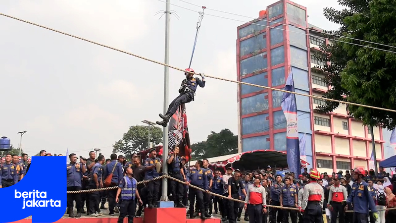 Witness Firefighters Skills at the Jakarta Fire Fighter Challenge 2025