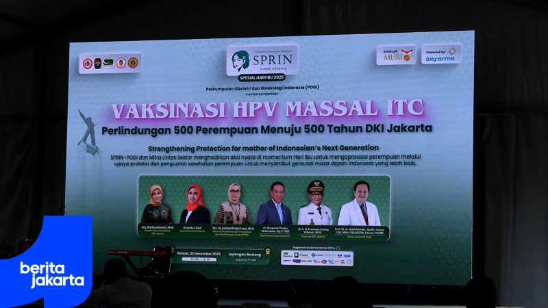 Curbing Cancer: Pramono Pushes for Expanded HPV Immunization
