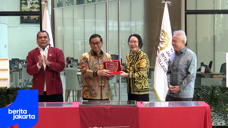 Inaugurating Aspiration Bridge, Pramono Praises Private Sector's Role in Developing Jakarta