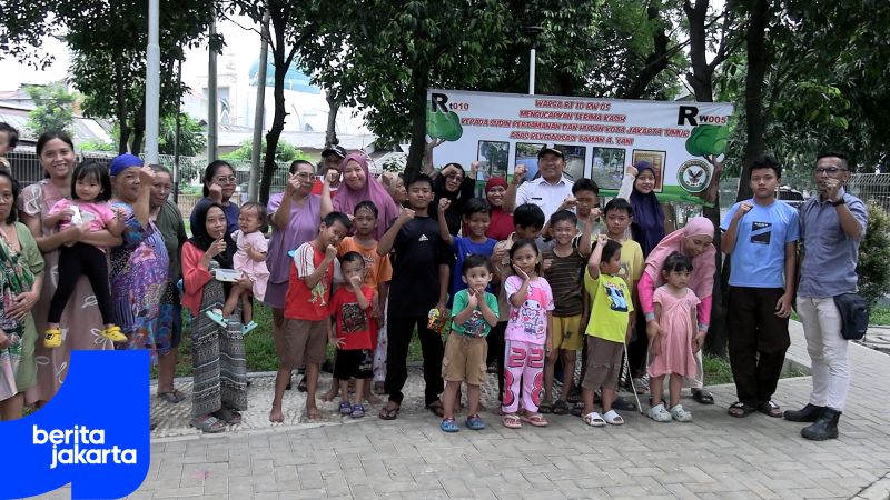 Rampung Direvitalisasi, Taman Ahmad Yani Jadi Primadona Warga Pisangan Timur