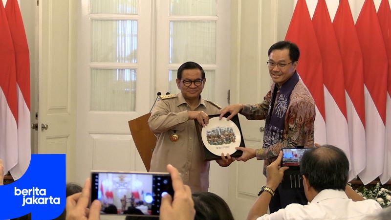Perkuat Transformasi Jakarta Sebagai Kota Global, Pramono Terima Delegasi Singapura